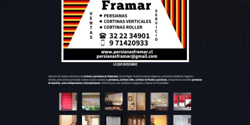Persianas Framar